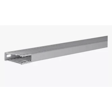 HAGER BA66001507030B Perforált vezetékcsatorna BA6, PVC, 60x15mm, szürke