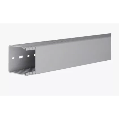 HAGER BA66006007030B Perforált vezetékcsatorna BA6, PVC, 60x60mm, szürke HAGER BA66006007030B Perforált vezetékcsatorna BA6, PVC, 60x60mm, szürke
