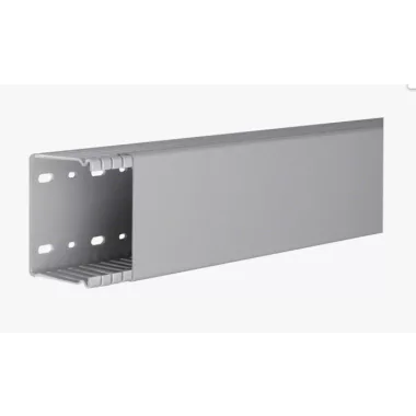 HAGER BA66008007030B Perforált vezetékcsatorna BA6, PVC, 60x80mm, szürke