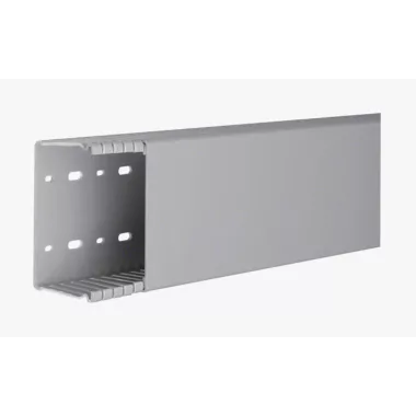 HAGER BA66010007030B Perforált vezetékcsatorna BA6, PVC, 60x100mm, szürke HAGER BA66010007030B Perforált vezetékcsatorna BA6, PVC, 60x100mm, szürke