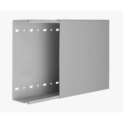 HAGER BA66020007030B Perforált vezetékcsatorna BA6, PVC, 60x200mm, szürke HAGER BA66020007030B Perforált vezetékcsatorna BA6, PVC, 60x200mm, szürke