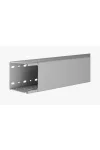 HAGER BA68008007030B Perforált vezetékcsatorna BA6, PVC, 80x80mm, szürke