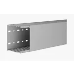   HAGER BA68010007030B Perforált vezetékcsatorna BA6, PVC, 80x100mm, szürke