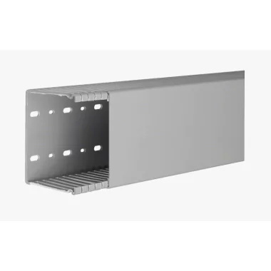HAGER BA68010007030B Perforált vezetékcsatorna BA6, PVC, 80x100mm, szürke HAGER BA68010007030B Perforált vezetékcsatorna BA6, PVC, 80x100mm, szürke