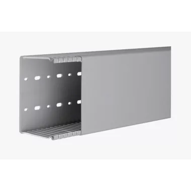 HAGER BA68012007030B Perforált vezetékcsatorna BA6, PVC, 80x120mm, szürke HAGER BA68012007030B Perforált vezetékcsatorna BA6, PVC, 80x120mm, szürke