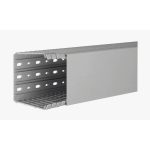   HAGER BA7100100 Perforált vezetékcsatorna BA7 100x100, szürke