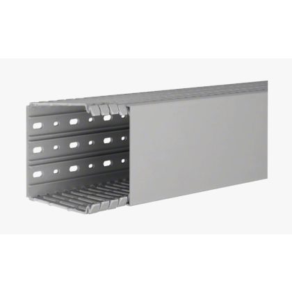   HAGER BA7100100 Perforált vezetékcsatorna BA7 100x100, szürke