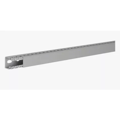   HAGER BA725025 Perforált vezetékcsatorna BA7 25x25, szürke