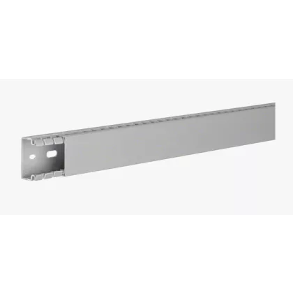   HAGER BA725040 Perforált vezetékcsatorna BA7 25x40, szürke