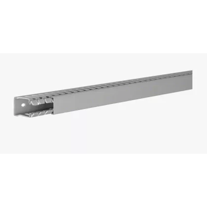   HAGER BA740025 Perforált vezetékcsatorna BA7 40x25, szürke
