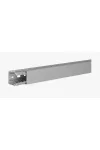 HAGER BA740040 Perforált vezetékcsatorna BA7 40x40, szürke HAGER BA740040 Perforált vezetékcsatorna BA7 40x40, szürke