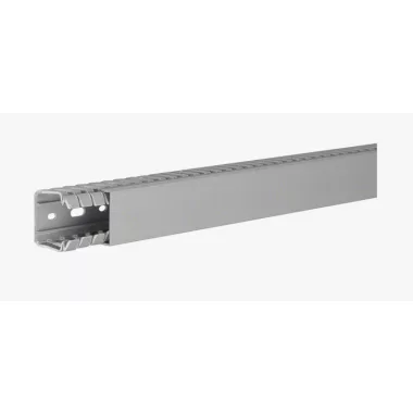 HAGER BA740040 Perforált vezetékcsatorna BA7 40x40, szürke HAGER BA740040 Perforált vezetékcsatorna BA7 40x40, szürke