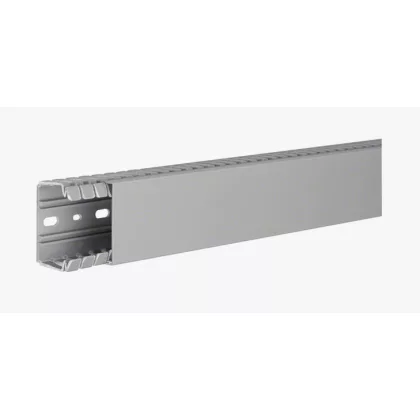 HAGER BA740060 Perforált vezetékcsatorna BA7 40x60, szürke HAGER BA740060 Perforált vezetékcsatorna BA7 40x60, szürke