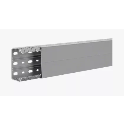 HAGER BA740080 Perforált vezetékcsatorna BA7 40x80, szürke HAGER BA740080 Perforált vezetékcsatorna BA7 40x80, szürke