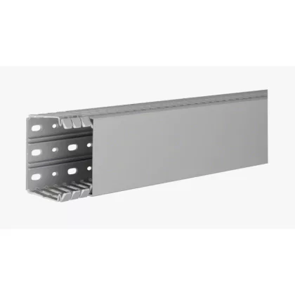   HAGER BA760080 Perforált vezetékcsatorna BA7 60x80, szürke