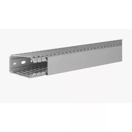   HAGER BA780040 Perforált vezetékcsatorna BA7 80x40, szürke