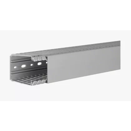   HAGER BA780060 Perforált vezetékcsatorna BA7 80x60, szürke
