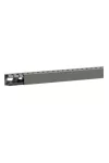 HAGER BA7A25025 Perforált vezetékcsatorna BA7A, PVC, 25x25mm, szürke HAGER BA7A25025 Perforált vezetékcsatorna BA7A, PVC, 25x25mm, szürke