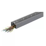   HAGER BA7A25040 Perforált vezetékcsatorna BA7A, PVC, 25x40mm, szürke