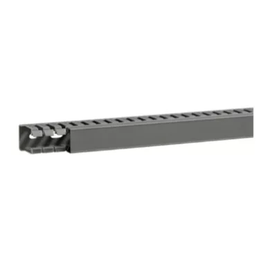 HAGER BA7A40025 Perforált vezetékcsatorna BA7A, PVC, 40x25mm, szürke HAGER BA7A40025 Perforált vezetékcsatorna BA7A, PVC, 40x25mm, szürke