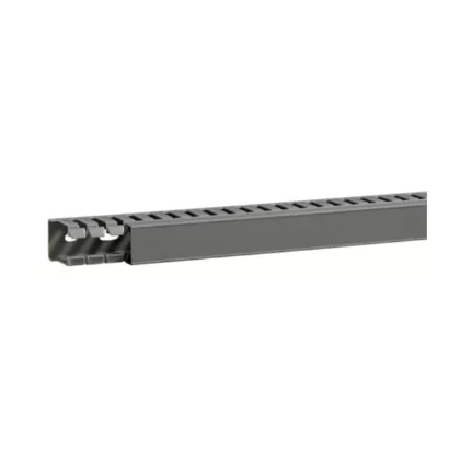 HAGER BA7A40025 Perforált vezetékcsatorna BA7A, PVC, 40x25mm, szürke HAGER BA7A40025 Perforált vezetékcsatorna BA7A, PVC, 40x25mm, szürke
