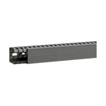 HAGER BA7A40040 Perforált vezetékcsatorna BA7A, PVC, 40x40mm, szürke HAGER BA7A40040 Perforált vezetékcsatorna BA7A, PVC, 40x40mm, szürke