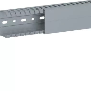HAGER BA7A60025 Perforált vezetékcsatorna BA7A, PVC, 60x25mm, szürke HAGER BA7A60025 Perforált vezetékcsatorna BA7A, PVC, 60x25mm, szürke