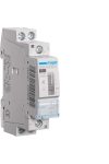 HAGER ERD225SDC Csendes mágneskapcsoló, 2Z, 25A, 24V DC, I-0-II, moduláris