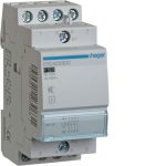   HAGER ESD425SDC Csendes mágneskapcsoló, 4Z, 25A, 24V DC, moduláris
