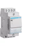 HAGER ESL425SDC Csendes mágneskapcsoló, 4Z, 25A, 12V DC, moduláris