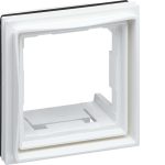   HAGER FD00E1 Oldallapra szerelhető adpter systo készülékekhez