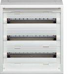   HAGER FD32DN Vega D, 3 soros, falon kívűli elosztó, teljesen beépített, ajtó nélkül, 300mm üres hely (2 sor), 600x550x193, 24 modul