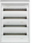   HAGER FD42DN Vega D, 4 soros, falon kívűli elosztó, teljesen beépített, ajtó nélkül, 300mm üres hely (2 sor), 750x550x193, 48 modul