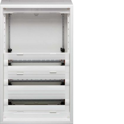   HAGER FD52AN Vega D, 5 soros, falon kívűli elosztó, félig előszerelt, ajtó nélkül, 300mm üres hely (2 sor), 900x550x193, 72 modul