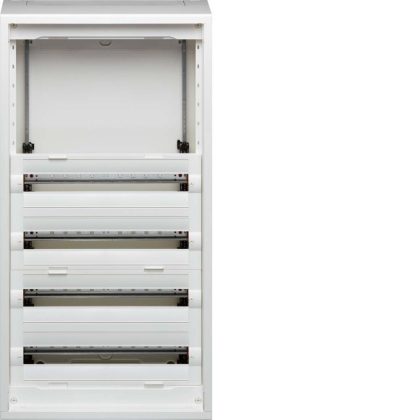   HAGER FD62AN Vega D, 6 soros, falon kívűli elosztó, félig előszerelt, ajtó nélkül, 300mm üres hely (2 sor), 1050x550x193, 96 modul