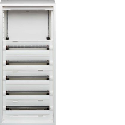   HAGER FD72AN Vega D, 7 soros, falon kívűli elosztó, félig előszerelt, ajtó nélkül, 300mm üres hely (2 sor), 1200x550x193, 120 modul