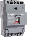   HAGER HDA032L Kompakt megszakító x160, 3P, 32A, 18kA, fix TM kioldóval