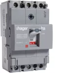   HAGER HDA032L Kompakt megszakító x160, 3P, 32A, 18kA, fix TM kioldóval