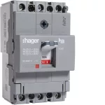   HAGER HDA050L Kompakt megszakító x160, 3P, 50A, 18kA, fix TM kioldóval