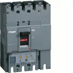   HAGER HED251H Kompakt megszakító h630, 4P, 250A, 70kA, áll. LSI elektr. Kioldóval