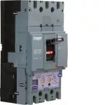   HAGER HED400H Kompakt megszakító h630, 3P, 400A, 70kA, áll. LSI elektr. kioldóval