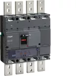  HAGER HNE971H Kompakt megszakító h1000, 4P, 1000A, 50kA, áll. LSI elektr. kioldóval