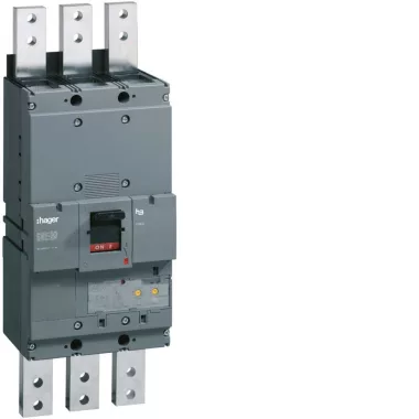HAGER HNF990H Kompakt megszakító h1600, 3P, 1600A, 50kA, áll. LSI elektr. kioldóval
