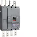  HAGER HNF991H Kompakt megszakító h1600, 4P, 1600A, 50kA, áll. LSI elektr. kioldóval