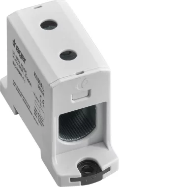 HAGER K150AL Sorkapocs Al és Cu vezetékekhez 25-150mm2, kék, 49x31x84 (mag x szél x mély)