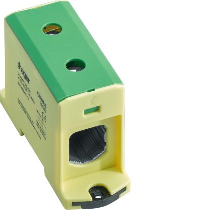   HAGER K240AE Sorkapocs Al és Cu vezetékekhez 35-240mm2, zöld-sárga, 65x37x106 (mag x szél x mély)