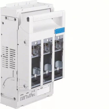 HAGER LT058 NH00 szakaszoló kapcsoló 3x160A  prizmával, kalapsín/szerlap