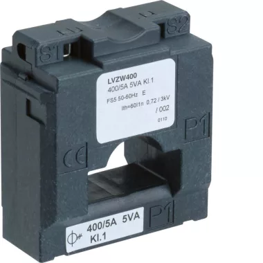 HAGER LVZW600 Áramváltó, 600/5 NH1-3/185