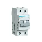 HAGER MB506A Kismegszakító 1P+N, B-6A, 6kA/10kA, 2M