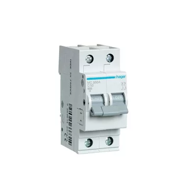 HAGER MC550A Kismegszakító 1P+N, C-50A, 6kA/10kA, 2M